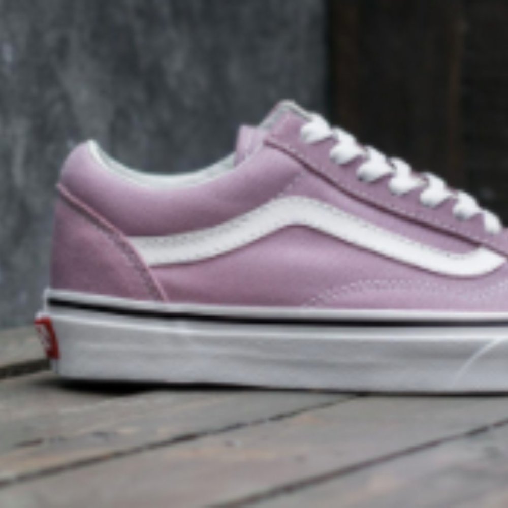 Old Skool Sea Fog True White Vans